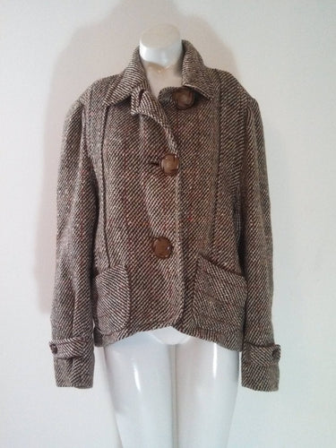 40s Wool Tweed Jacket