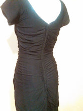 Load image into Gallery viewer, Iconic vintage 1950s Wiggle Cocktail Party Dress so VlV Marilyn BombShell LBD