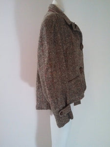 40s Wool Tweed Jacket