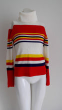 Load image into Gallery viewer, That 70s striped turtle neck sweater