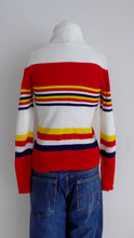 Load image into Gallery viewer, That 70s striped turtle neck sweater