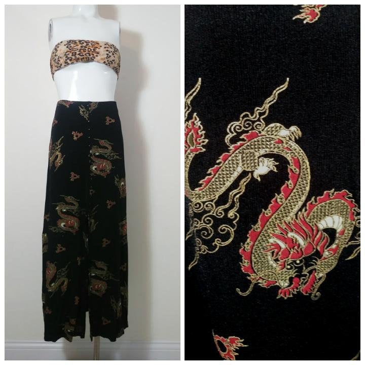 Silk 2025 dragon skirt